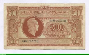 500 FRANCS (Marianne)