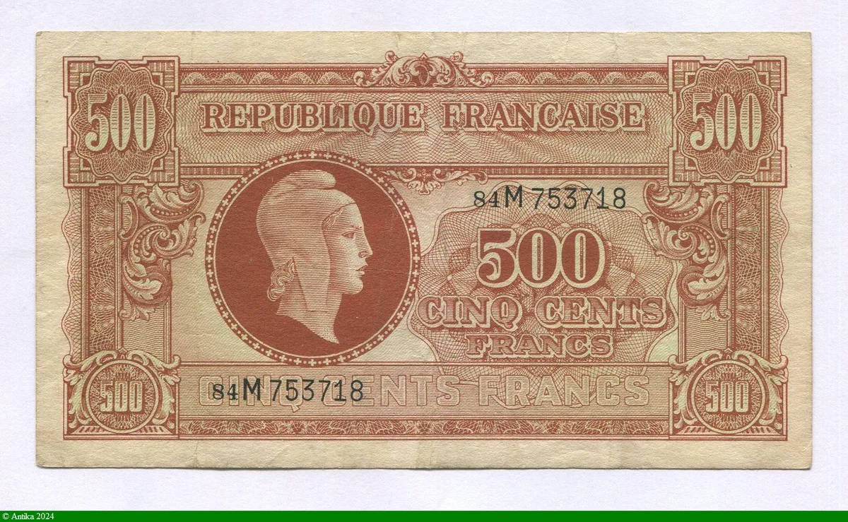 500 FRANCS (Marianne)