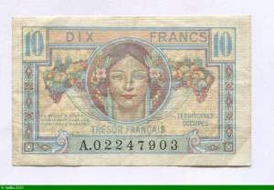 10 FRANCS "Trésor Français"