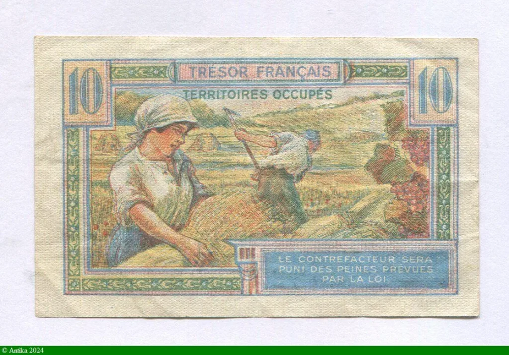 10 FRANCS "Trésor Français"