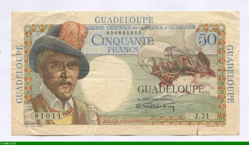 50 FRANCS BELAIN D'ESNAMBUC
