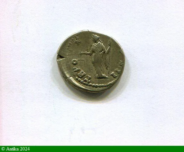 DENIER ROME 156 R/ TRPOT X COS II 3,20 gr
