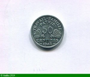 50 CENTIMES BAZOR Poids Fort