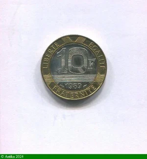 10 FRANCS MONTESQUIEU