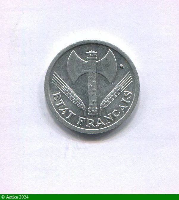 2 FRANCS BAZOR Aluminium