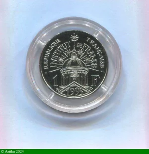 1 FRANC INSTITUT DE France Nickel
