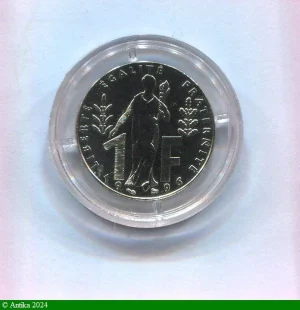 1 FRANC JACQUES RUEFF Nickel