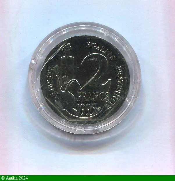 2 FRANCS LOUIS PASTEUR Nickel