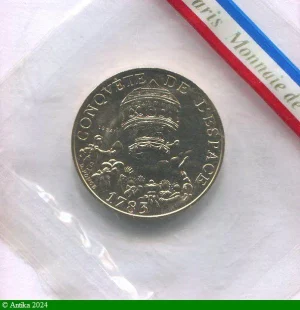 10 FRANCS CONQUETE DE L'ESPACE Cupro-Nickel-Alu