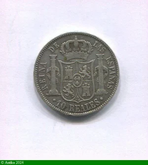 10 REALES ISABELLE II Madrid