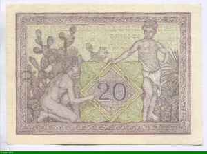 20 FRANCS Femme Voilée Petit Format