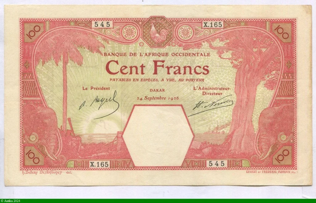 100 FRANCS Dakar