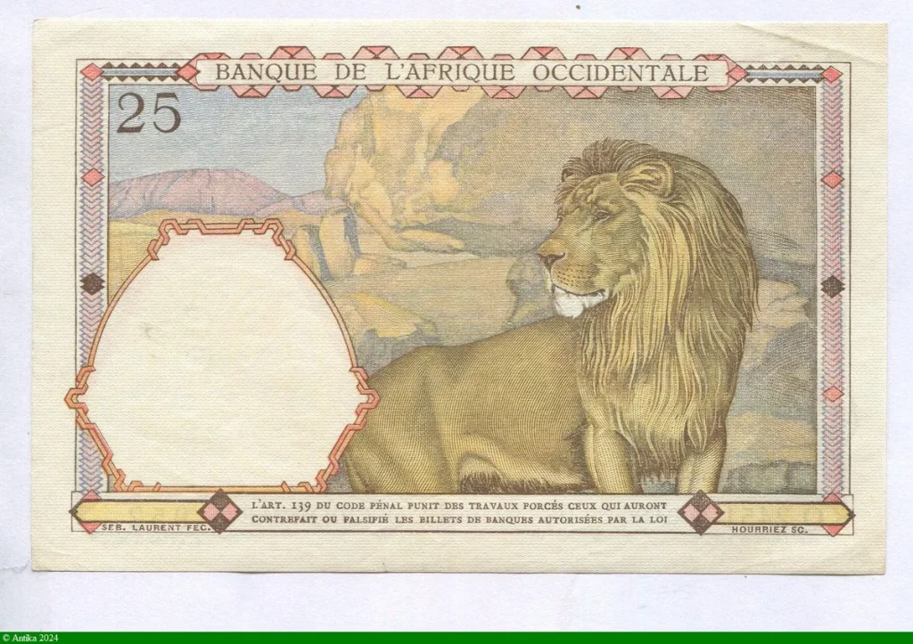25 FRANCS Cavalier Touareg