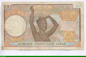 100 FRANCS Bustes de Femmes Africaines