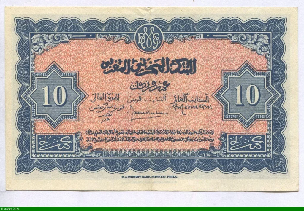 10 FRANCS Type USA