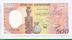 500 Francs Statuette & Jarre