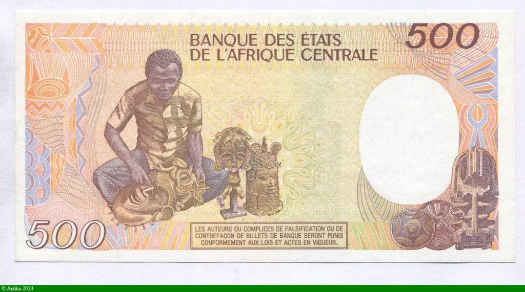 500 Francs Statuette & Jarre