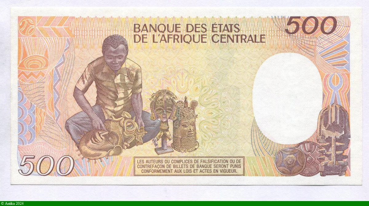 500 Francs Statuette & Jarre