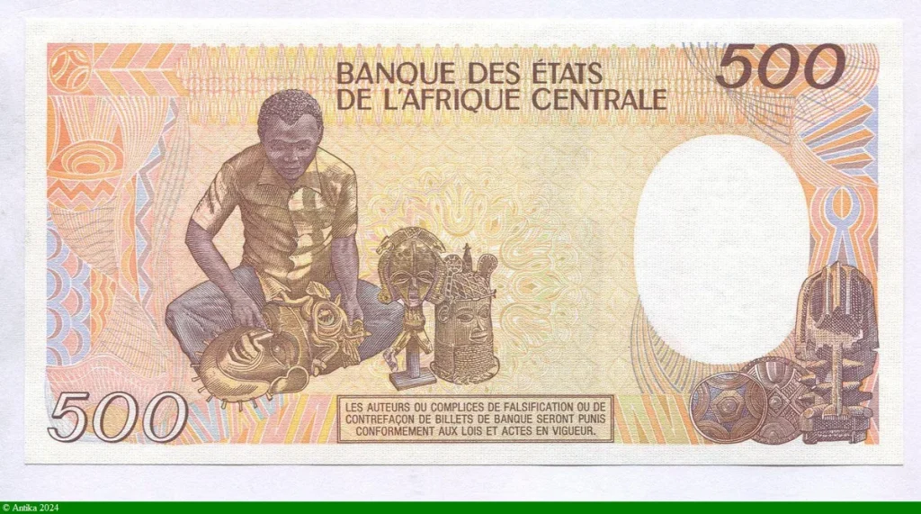 500 Francs Statuette & Jarre