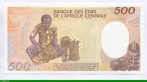 500 Francs Statuette & Jarre