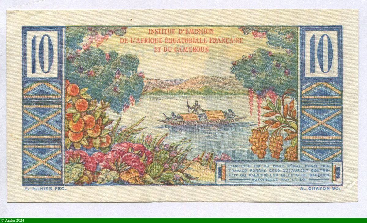 10 FRANCS COLBERT
