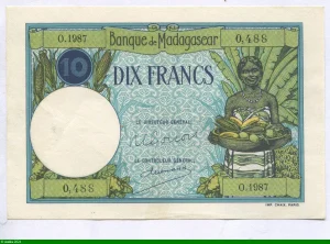 10 FRANCS Femme & Fruits