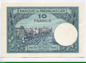 10 FRANCS Femme & Fruits
