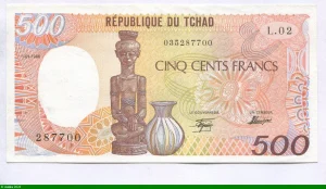 500 FRANCS Statuette & Jarre