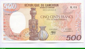 500 FRANCS Statuette & Jarre
