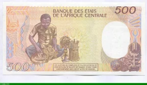 500 FRANCS Statuette & Jarre