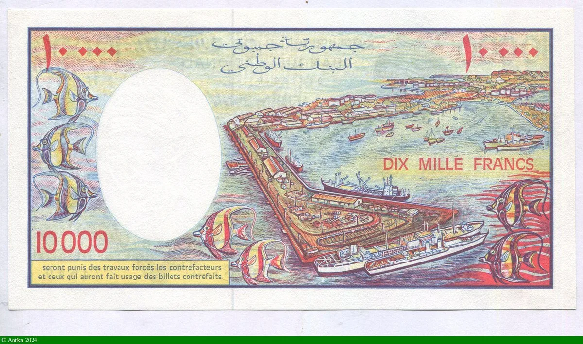 10000 FRANCS Femme enfants & Port