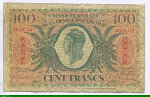 100 FRANCS Marianne & Croix de Lorraine
