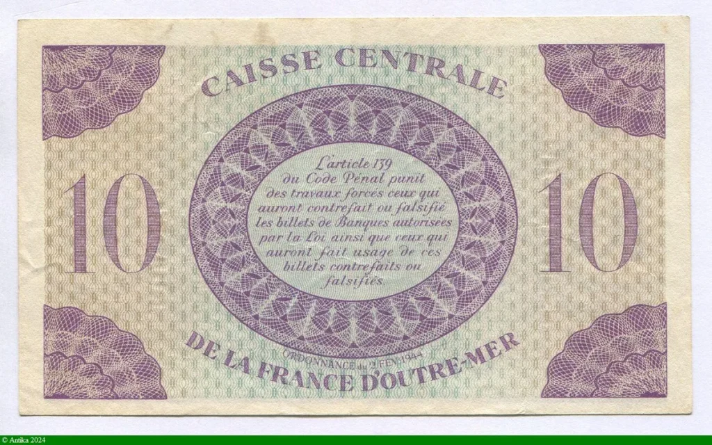 10 FRANCS Marianne & Croix de Lorraine