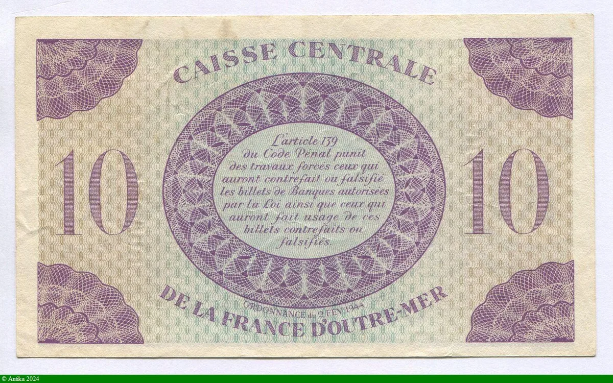 10 FRANCS Marianne & Croix de Lorraine