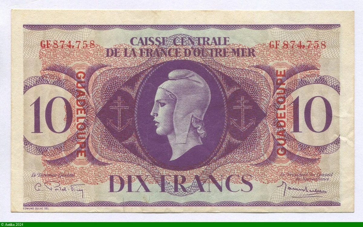 10 FRANCS Marianne & Croix de Lorraine