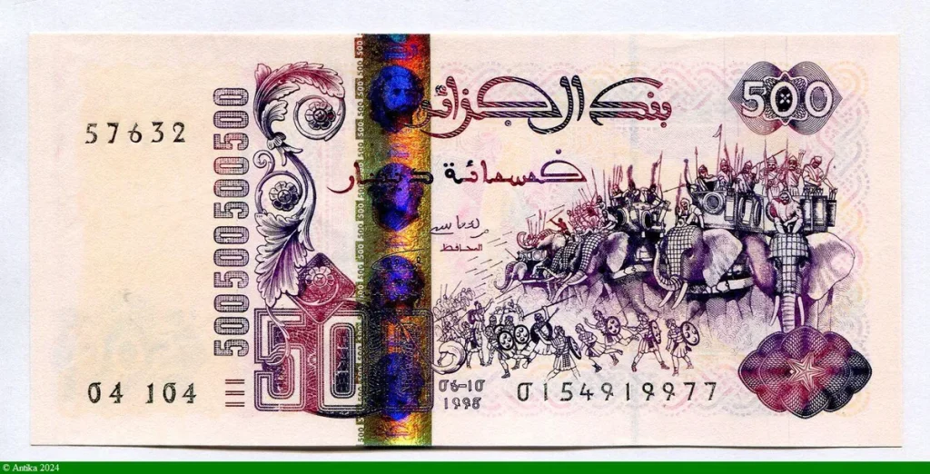500 Dinars Periode numide