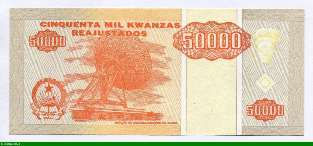 50000 Kwanzas A.Vitoria & Certa