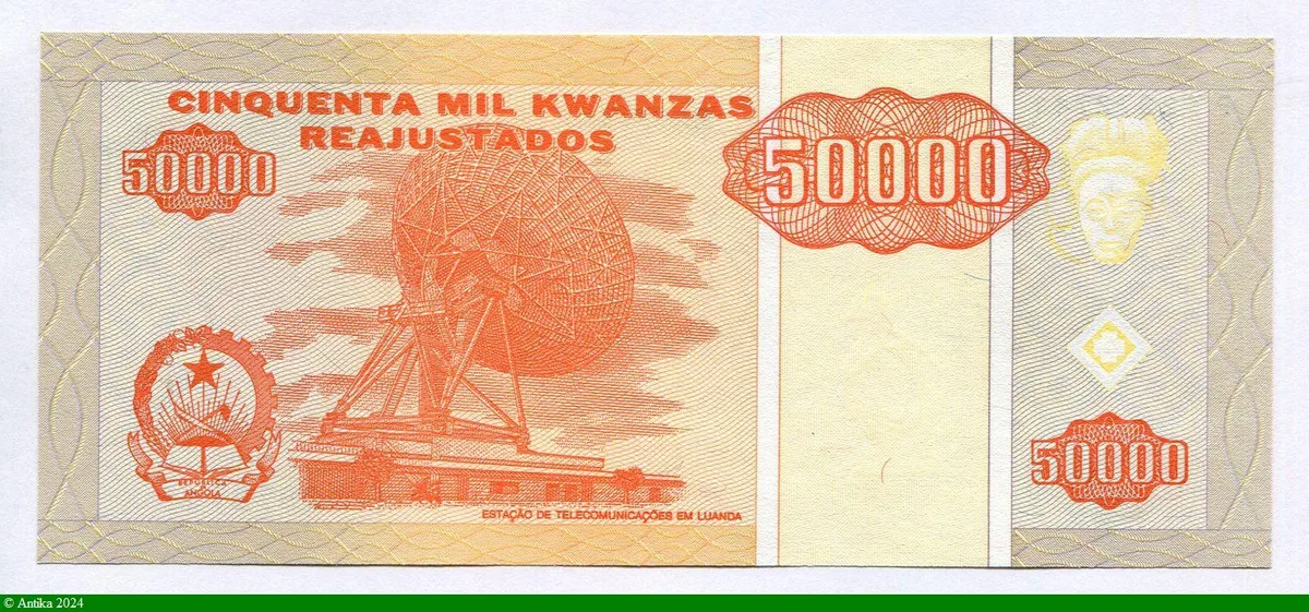 50000 Kwanzas A.Vitoria & Certa