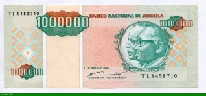 1000000 Kwanzas A.Vitoria & Certa