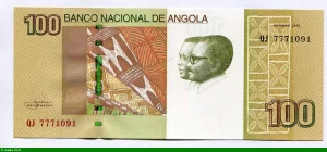 100 Kwanzas A.Vitoria & Certa