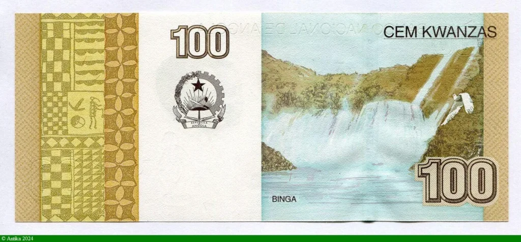 100 Kwanzas A.Vitoria & Certa