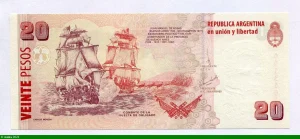 20 Pesos Juan Manuel de Rosas