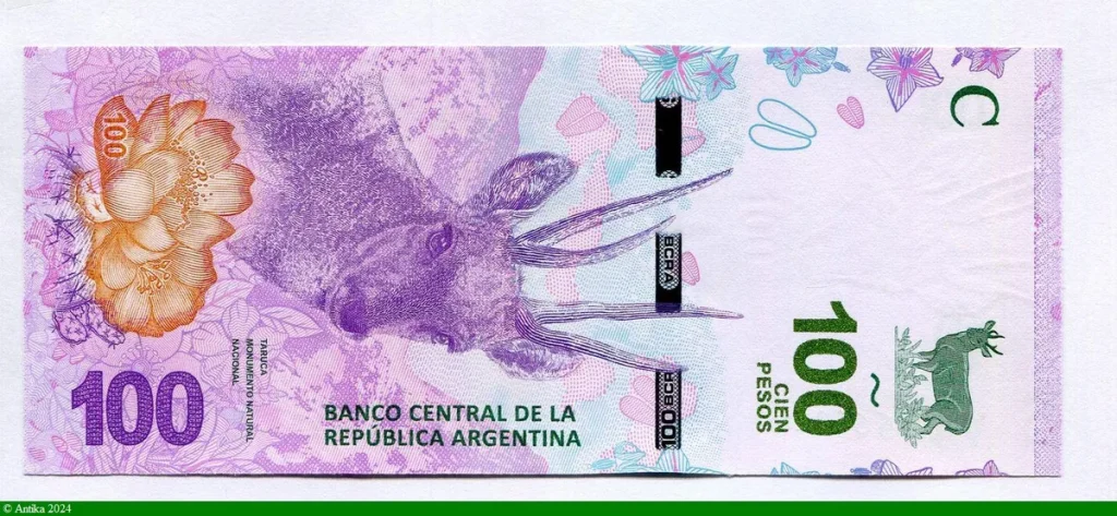 100 Pesos Taruca & Fleur