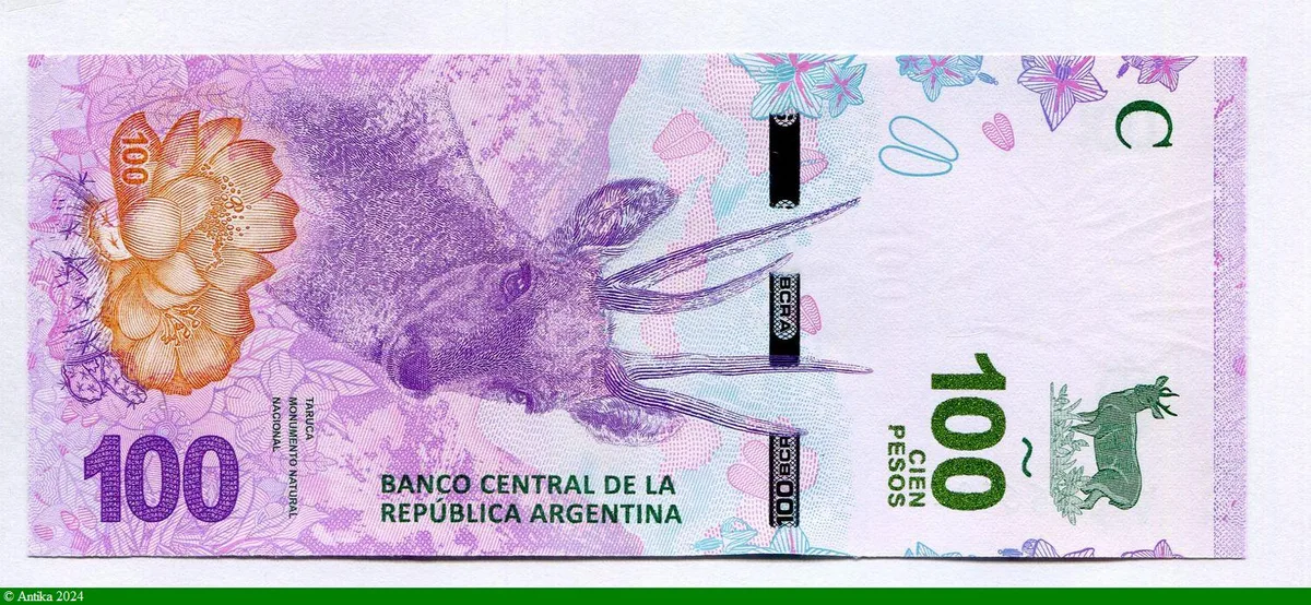 100 Pesos Taruca & Fleur