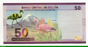 50 Bolivianos Baca Racua & Willea