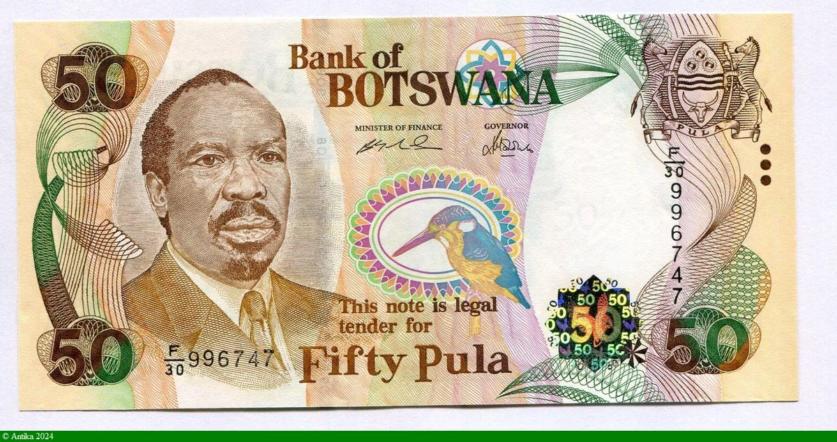50 Pula Sir Seretse Khama