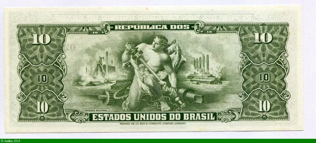 10 Cruzeiros G.Vargas