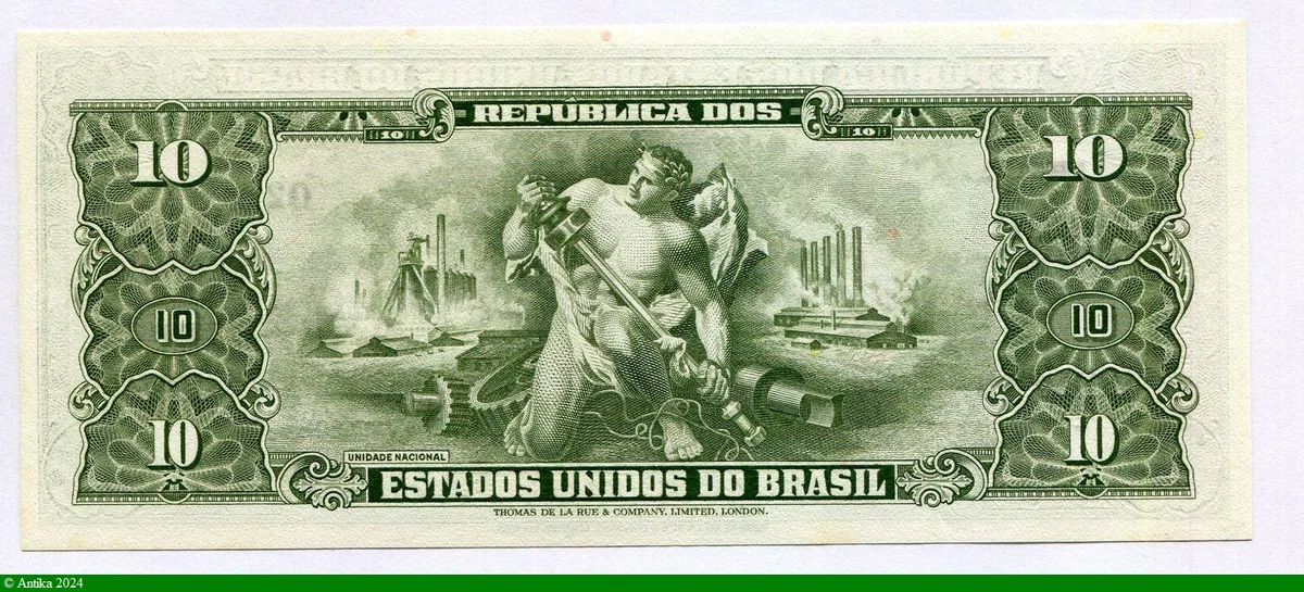 10 Cruzeiros G.Vargas