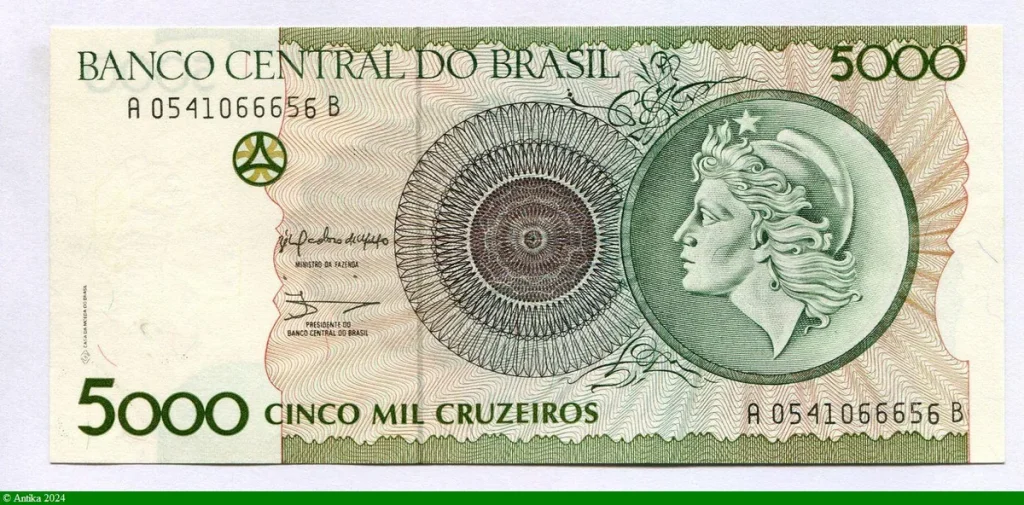 5000 Cruzeiros Rosace