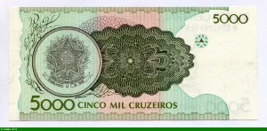 5000 Cruzeiros Rosace